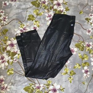 lululemon align pants *shine 23”